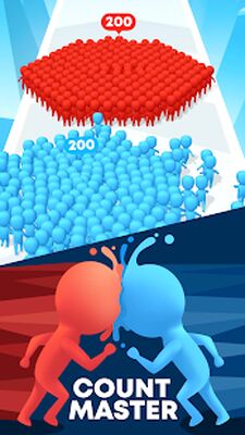 Скачать взломанную Count Masters: 3D Человечки [Бесплатные покупки] MOD apk на Андроид