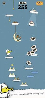 Скачать взломанную Doodle Jump 2 [Много монет] MOD apk на Андроид