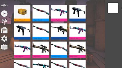 Скачать взломанную Alex CS:GO Mobile [Много монет] MOD apk на Андроид