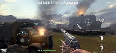 Скачать взломанную Ghosts of War: WW2 Стрелялки [Много денег] MOD apk на Андроид