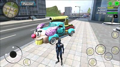 Скачать взломанную Black Hole Hero : Vice Vegas Rope Mafia [Мод меню] MOD apk на Андроид