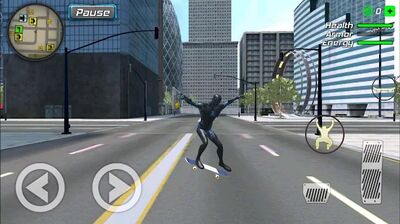 Скачать взломанную Black Hole Hero : Vice Vegas Rope Mafia [Мод меню] MOD apk на Андроид