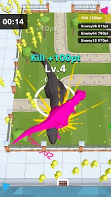 Скачать взломанную Dinosaur Rampage [Много монет] MOD apk на Андроид