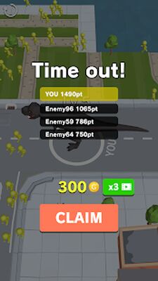 Скачать взломанную Dinosaur Rampage [Много монет] MOD apk на Андроид