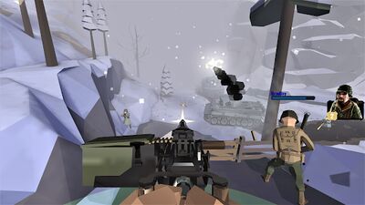 Скачать взломанную World War Polygon: шутер про Вторую мировую [Бесплатные покупки] MOD apk на Андроид