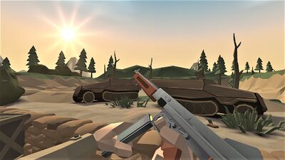 Скачать взломанную World War Polygon: шутер про Вторую мировую [Бесплатные покупки] MOD apk на Андроид
