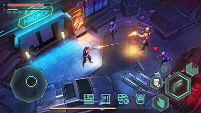 Скачать взломанную Cyberika: Киберпанк экшен RPG [Мод меню] MOD apk на Андроид