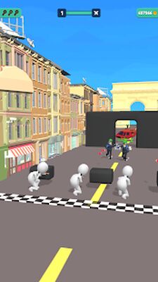 Скачать взломанную Gun Gang [Много денег] MOD apk на Андроид