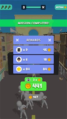 Скачать взломанную Gun Gang [Много денег] MOD apk на Андроид