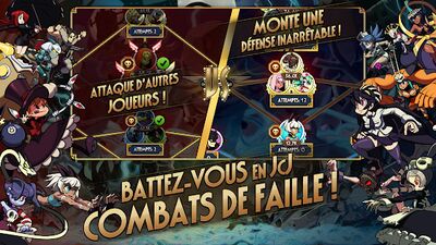 Скачать взломанную Skullgirls: РПГ-файтинг [Много монет] MOD apk на Андроид