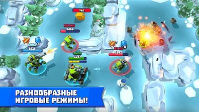 Скачать взломанную Tanks A Lot! Батл арена 3 на 3 [Много денег] MOD apk на Андроид