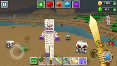 Скачать взломанную Мир кубов - Exploration Lite Craft [Много монет] MOD apk на Андроид