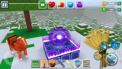 Скачать взломанную Мир кубов - Exploration Lite Craft [Много монет] MOD apk на Андроид