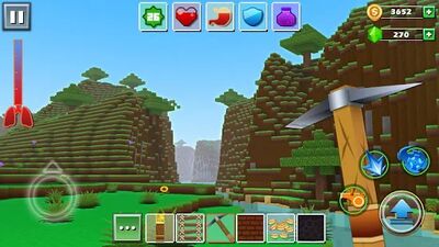 Скачать взломанную Мир кубов - Exploration Lite Craft [Много монет] MOD apk на Андроид