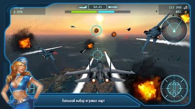 Скачать взломанную Battle of Warplanes: Cамолеты [Много монет] MOD apk на Андроид