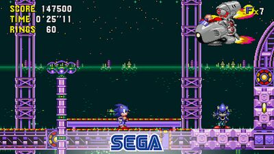 Скачать взломанную Sonic CD Classic [Бесплатные покупки] MOD apk на Андроид