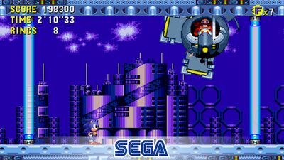 Скачать взломанную Sonic CD Classic [Бесплатные покупки] MOD apk на Андроид
