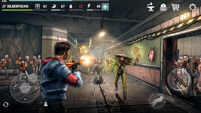 Скачать взломанную Dark Days: Зомби выживание [Много монет] MOD apk на Андроид