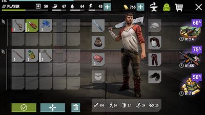 Скачать взломанную Dark Days: Зомби выживание [Много монет] MOD apk на Андроид