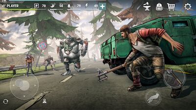 Скачать взломанную Dark Days: Зомби выживание [Много монет] MOD apk на Андроид