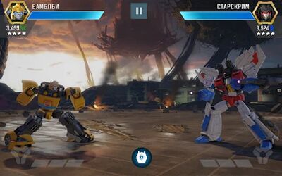 Скачать взломанную Трансформеры: Закаленные в бою [Мод меню] MOD apk на Андроид