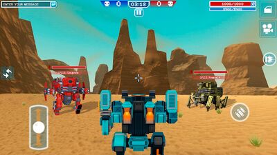 Скачать взломанную Blocky Cars: танки онлайн пвп [Бесплатные покупки] MOD apk на Андроид