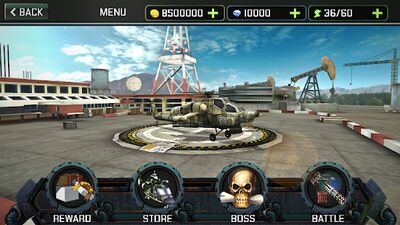 Скачать взломанную Вертолетная атака 3D [Много монет] MOD apk на Андроид