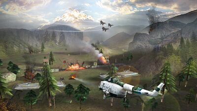 Скачать взломанную Вертолетная атака 3D [Много монет] MOD apk на Андроид