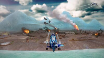 Скачать взломанную Вертолетная атака 3D [Много монет] MOD apk на Андроид