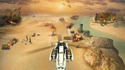 Скачать взломанную Вертолетная атака 3D [Много монет] MOD apk на Андроид