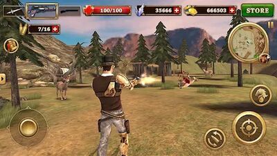 Скачать взломанную Огонь с Запада - West Gunfighter [Бесплатные покупки] MOD apk на Андроид