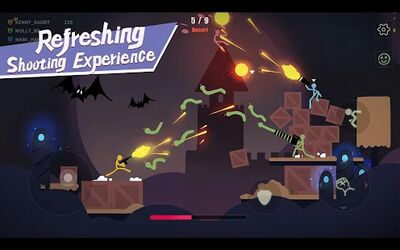 Скачать взломанную Stick Fight: The Game Mobile [Много монет] MOD apk на Андроид