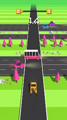 Скачать взломанную Traffic Run! [Бесплатные покупки] MOD apk на Андроид