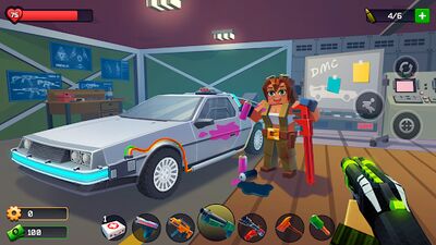 Скачать взломанную Pixel Combat: Zombies Strike [Много денег] MOD apk на Андроид