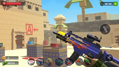 Скачать взломанную Pixel Combat: Zombies Strike [Много денег] MOD apk на Андроид