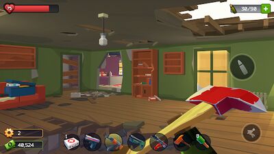 Скачать взломанную Pixel Combat: Zombies Strike [Много денег] MOD apk на Андроид