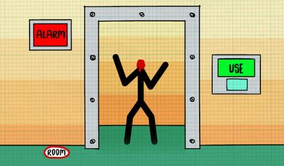 Скачать взломанную Stickman Five Nights Survival 2 [Мод меню] MOD apk на Андроид