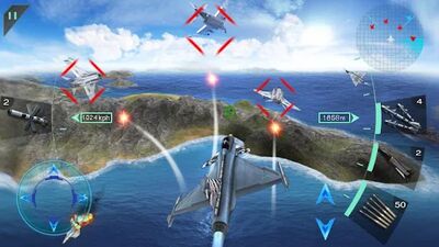 Скачать взломанную Воздушные битвы 3D [Мод меню] MOD apk на Андроид