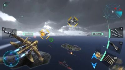 Скачать взломанную Воздушные битвы 3D [Мод меню] MOD apk на Андроид