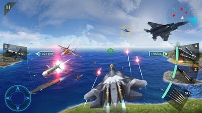 Скачать взломанную Воздушные битвы 3D [Мод меню] MOD apk на Андроид