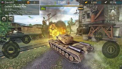 Скачать взломанную Grand Tanks: WW2 Танки Онлайн [Мод меню] MOD apk на Андроид