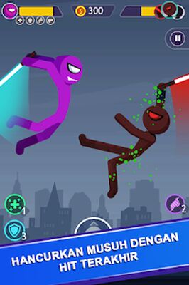 Скачать взломанную Stickman боевая игра офлайн [Много денег] MOD apk на Андроид