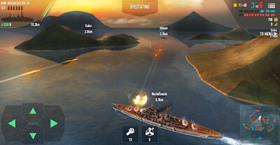 Скачать взломанную Battle of Warships: Морской бой [Бесплатные покупки] MOD apk на Андроид