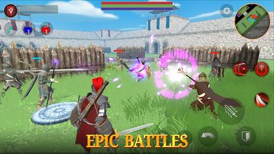 Скачать взломанную Combat Magic: Spells & Swords [Бесплатные покупки] MOD apk на Андроид