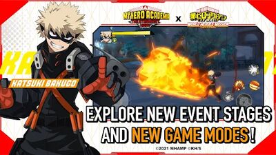 Скачать взломанную MHA:The Strongest Hero [Бесплатные покупки] MOD apk на Андроид
