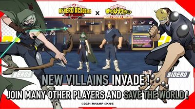 Скачать взломанную MHA:The Strongest Hero [Бесплатные покупки] MOD apk на Андроид