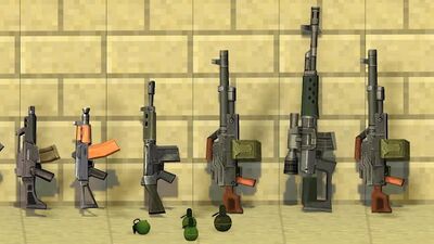 Скачать взломанную StrikeBox: Sandbox&Shooter [Мод меню] MOD apk на Андроид