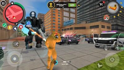 Скачать взломанную Rope Hero: Vice Town [Мод меню] MOD apk на Андроид
