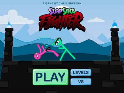 Скачать взломанную Slapstick Fighter - Stickman Ragdoll Fighting Game [Бесплатные покупки] MOD apk на Андроид