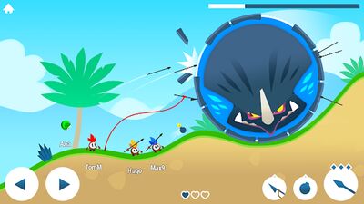 Скачать взломанную Tiny Hunters [Много денег] MOD apk на Андроид
